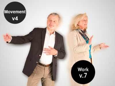 Moving 2d Cut Out People Work v.7